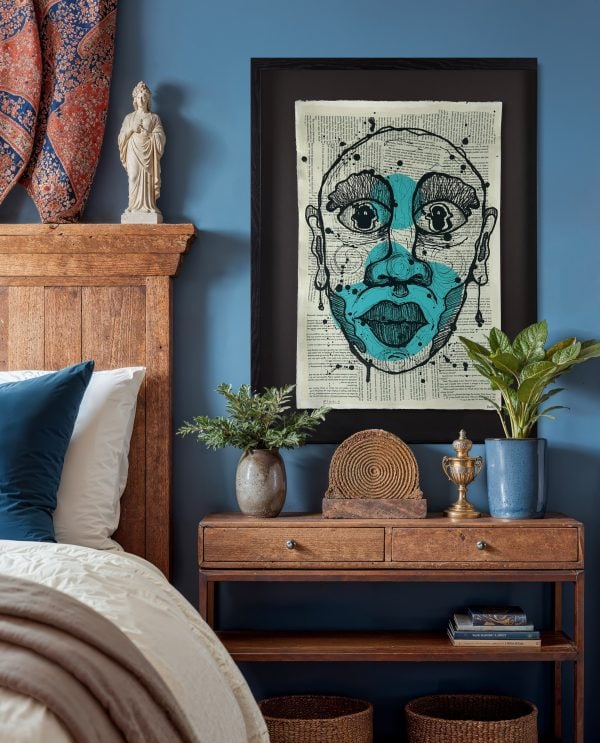 Face ⎸ Blue | muchomuse.co