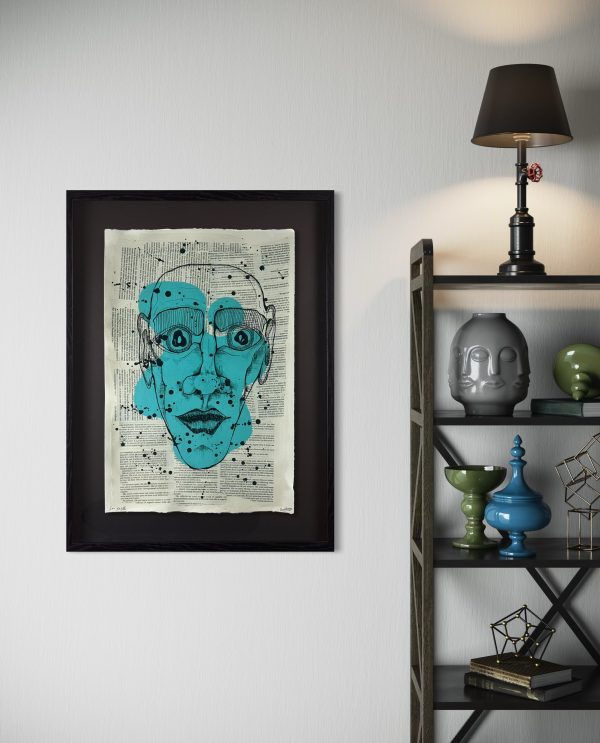 Face⎟ Blue | muchomuse.co
