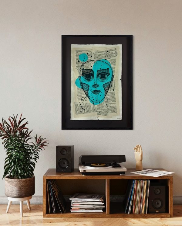 Face⎟Blue | muchomuse.co
